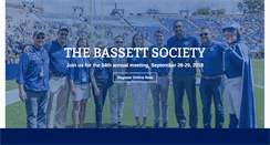 Desktop Screenshot of bassettsociety.org